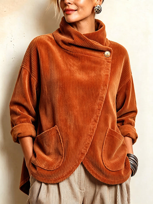 Sioned - Oversize-Blazer aus Stoff