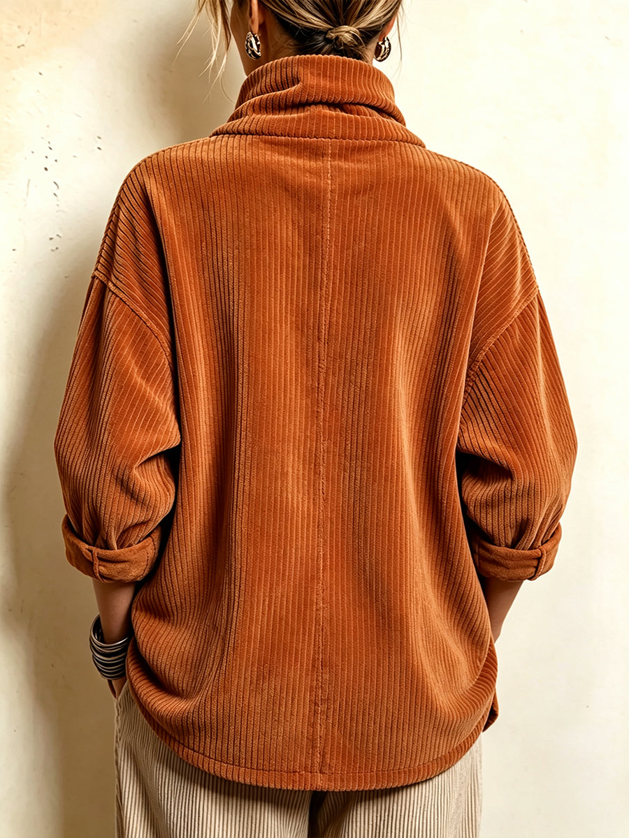 Sioned - Oversize-Blazer aus Stoff