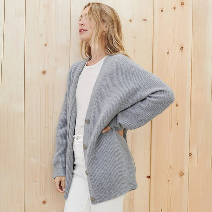 Καλίνα - Gestreifter Cardigan